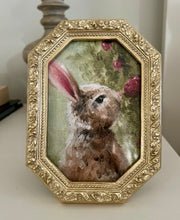 “Among Strawberry Bushes” Fine Art Print” 4x6” (framed)